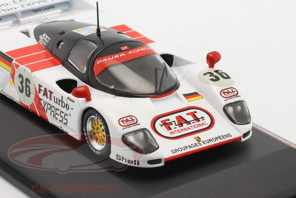 Dauer Porsche 962 #36 winnaar 24h LeMans 1994 Dalmas, Haywood, Baldi 1:43 Werk83