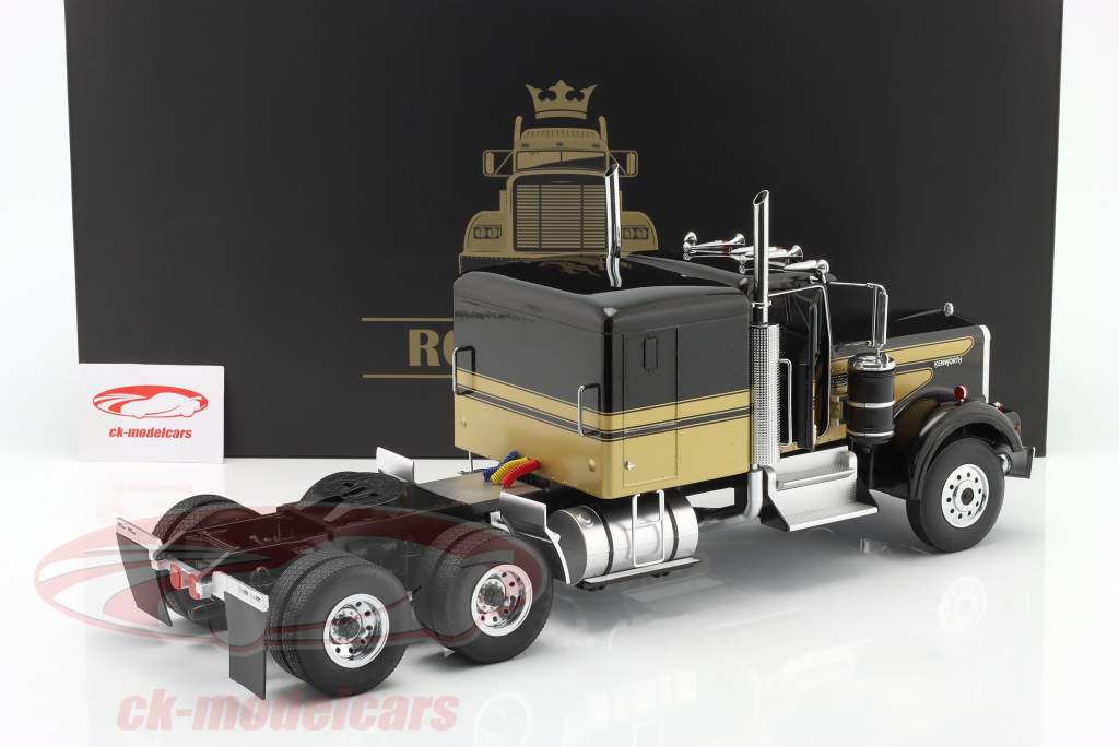 Kenworth W900 Truck black / gold 1:18 Road Kings