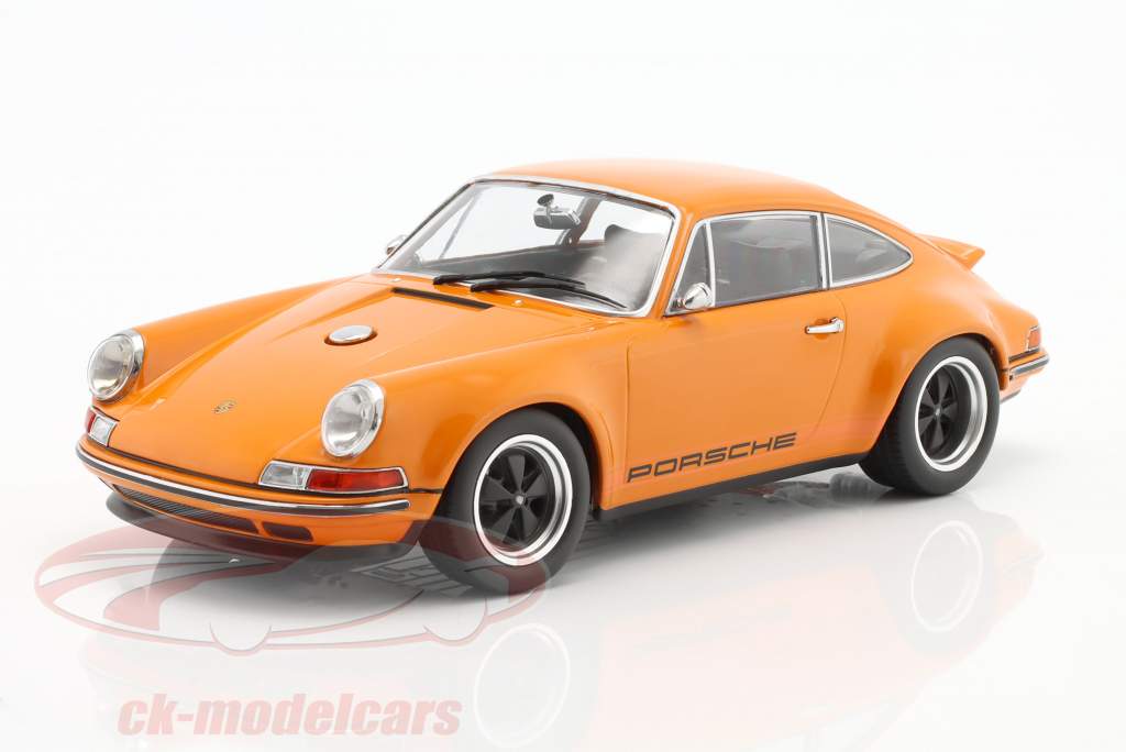 Singer Coupe Porsche 911 Modification orange 1:18 KK-Scale