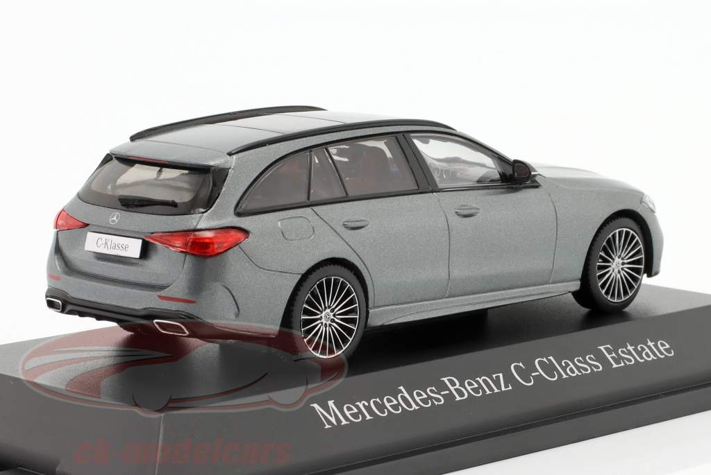 Mercedes-Benz C-Klasse T-Modell AMG Line (S206) 2021 selenitgrau 1:43 Herpa