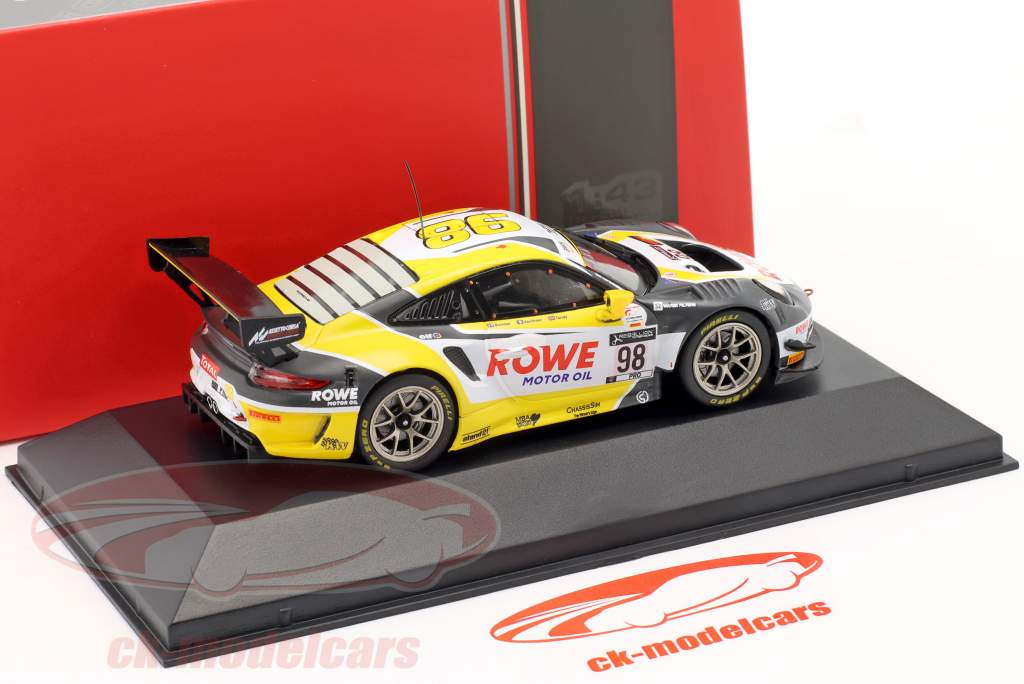 Porsche 911 GT3 R #98 gagnant 24h Spa 2020 Bamber, Tandy, Vanthoor 1:43 Ixo