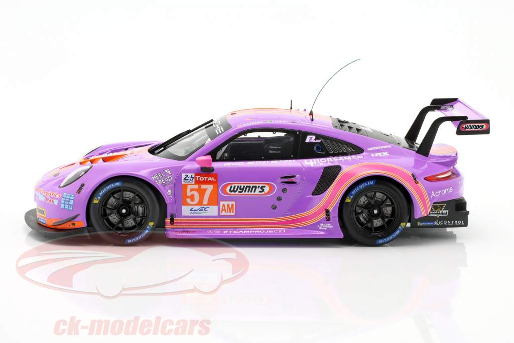 Porsche 911 RSR #57 24h LeMans 2020 Bleekemolen, Fraga, Keating 1:18 Ixo