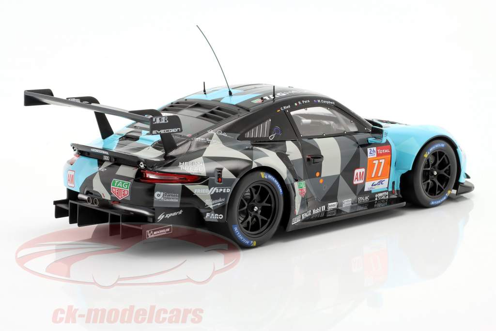 Porsche 911 RSR #77 2 LMGTE-Am 24h LeMans 2020 Dempsey-Proton Racing 1:18 Ixo
