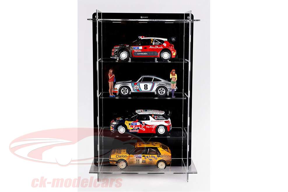 High quality acrylic Showcase multicase for 4 modelcars in scale 1:18 Atlantic