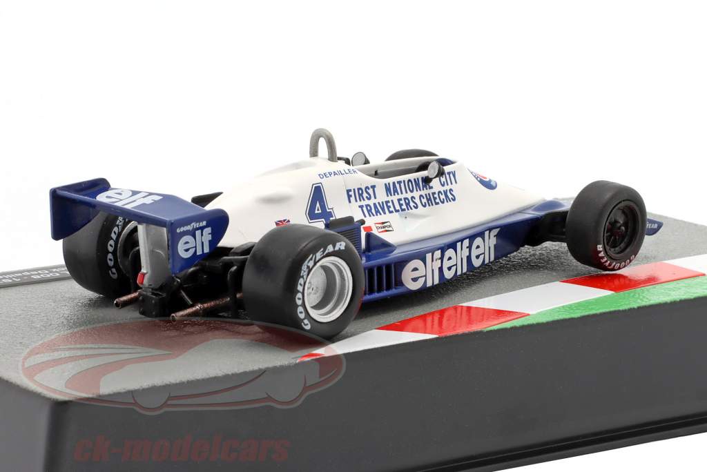 Patrick Depailler Tyrell 008 #4 Formel 1 1978 1:43 Altaya
