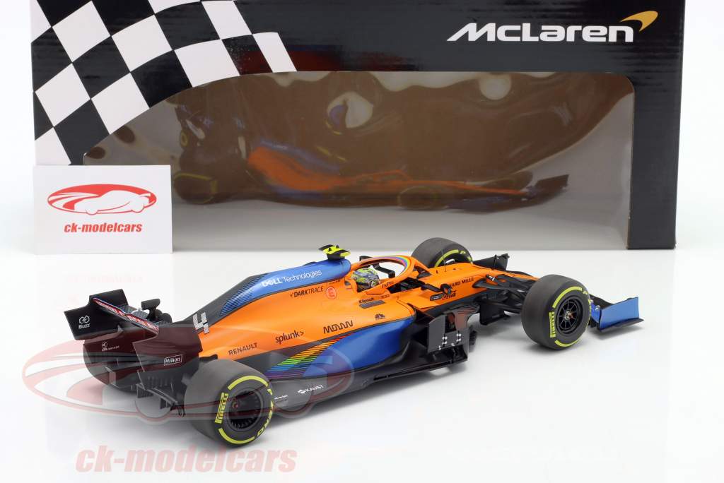 Lando Norris McLaren MCL35 #4 3rd Österreich GP Formel 1 2020 1:18 Minichamps