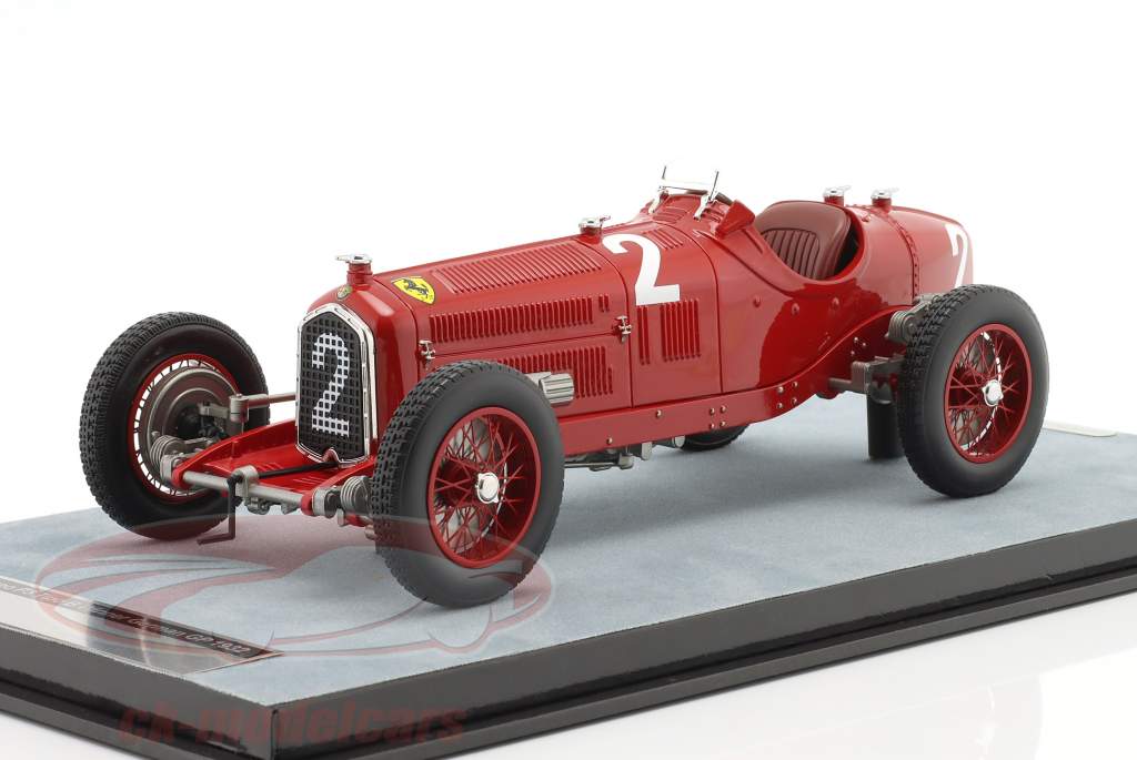 Rudolf Caracciola Alfa Romeo P3 Tipo B #2 gagnant Allemand GP 1932 1:18 Tecnomodel