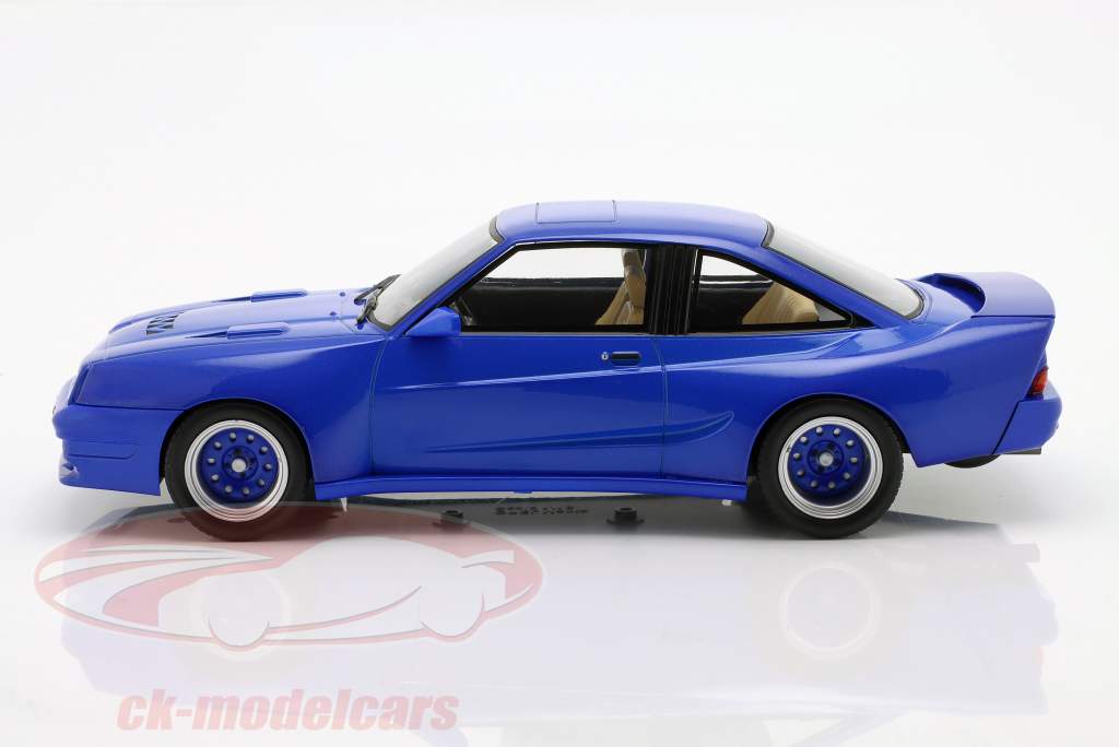 Opel Manta B Mattig blue metallic 1:18 Model Car Group