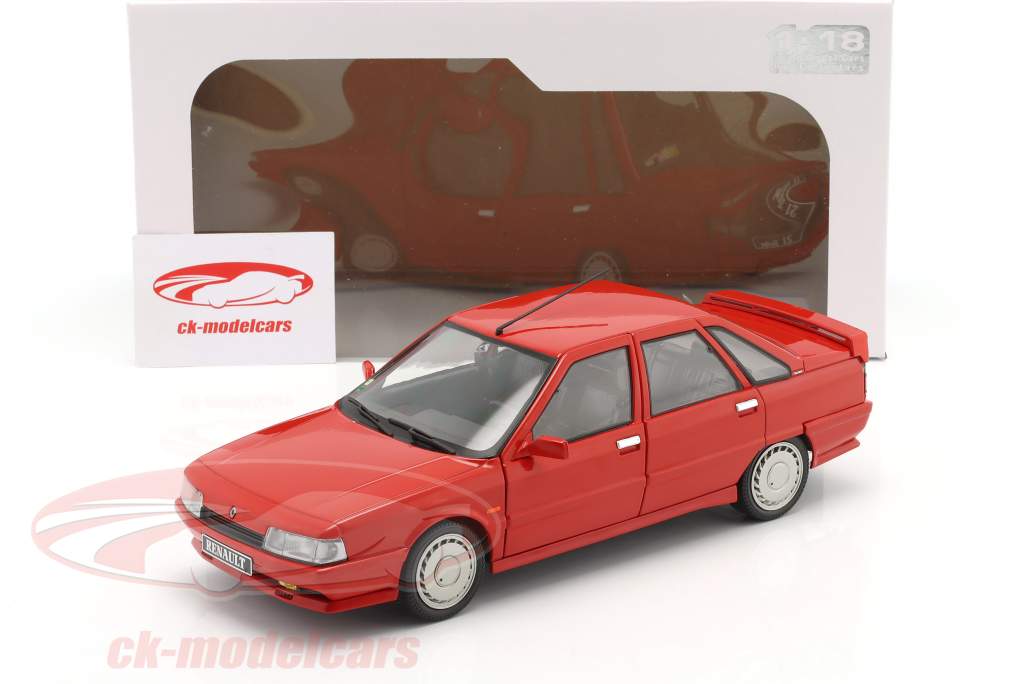 Renault 21 Turbo MK I Année de construction 1988 rouge 1:18 Solido