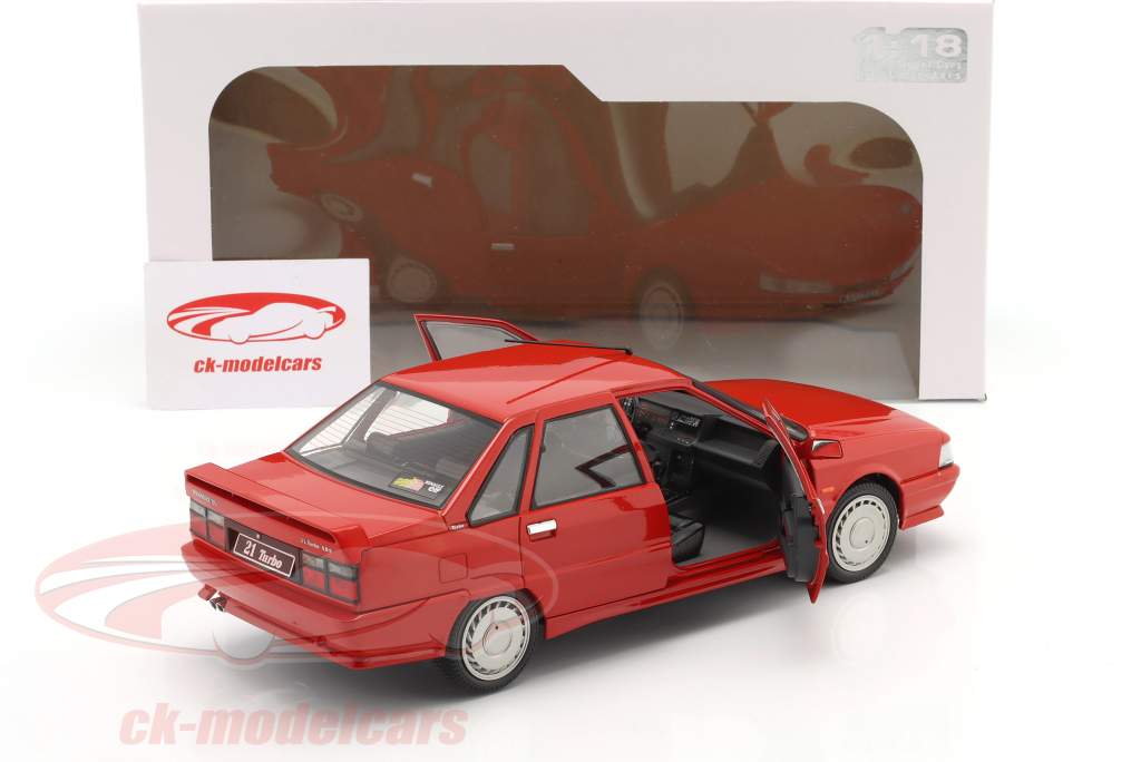 Renault 21 Turbo MK I year 1988 red 1:18 Solido