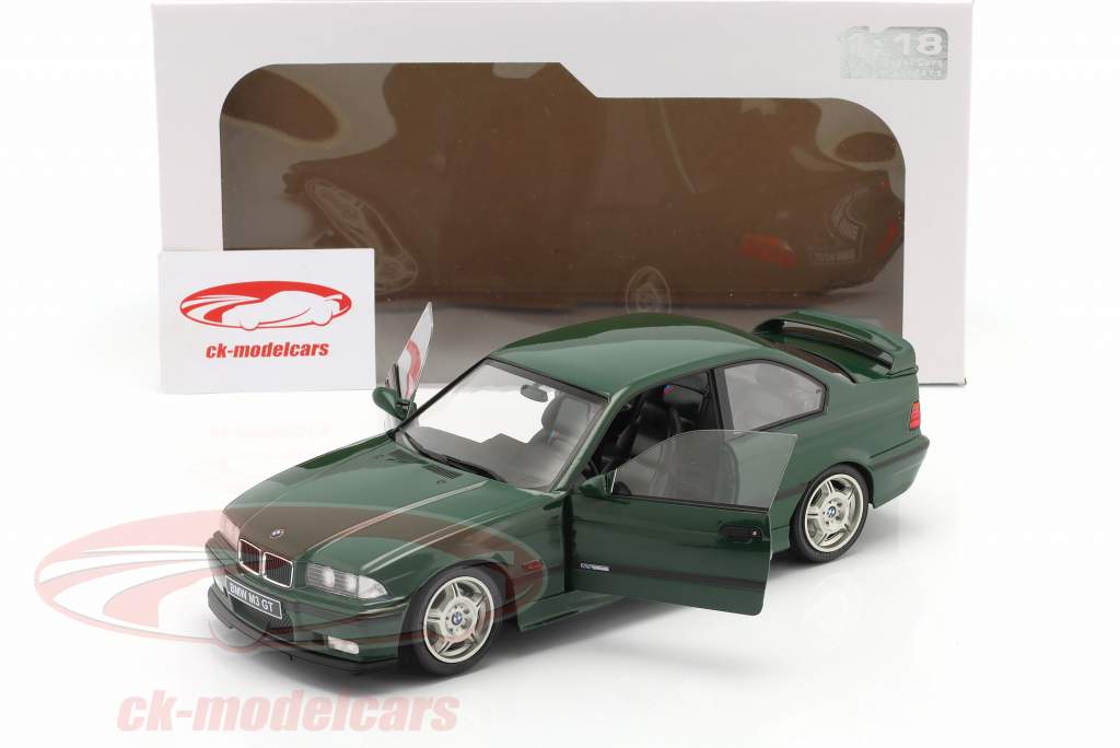 BMW M3 (E36) Coupe GT Année de construction 1995 vert foncé 1:18 Solido