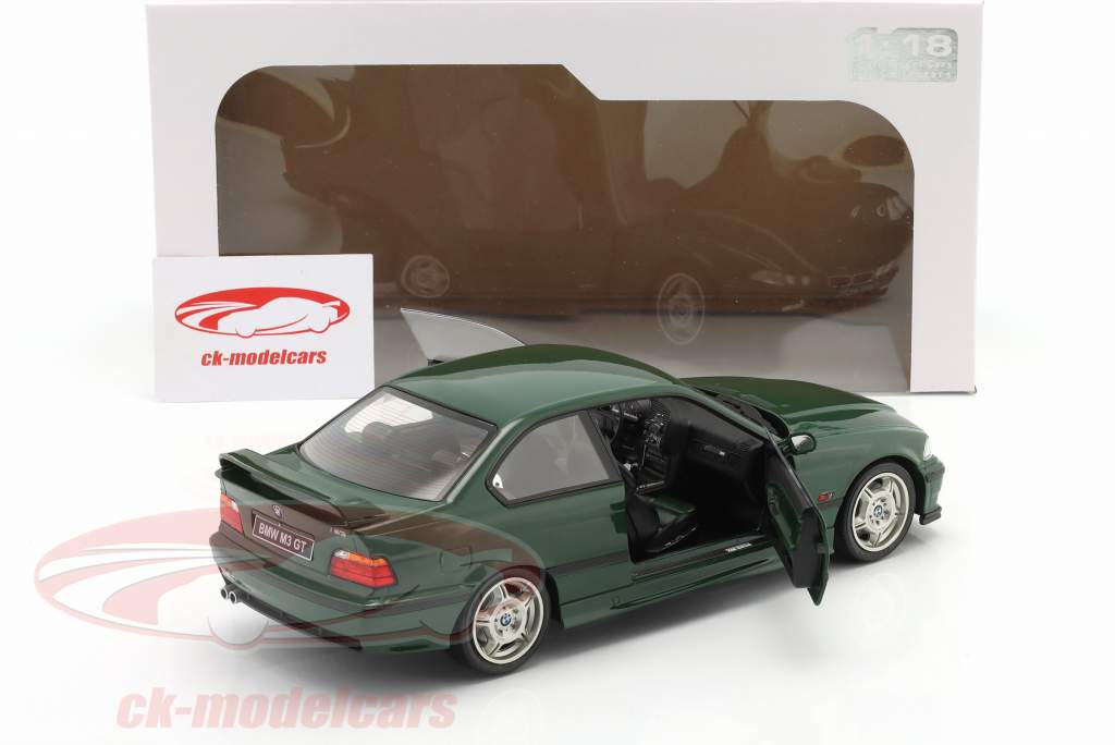 BMW M3 (E36) Coupe GT year 1995 dark green 1:18 Solido