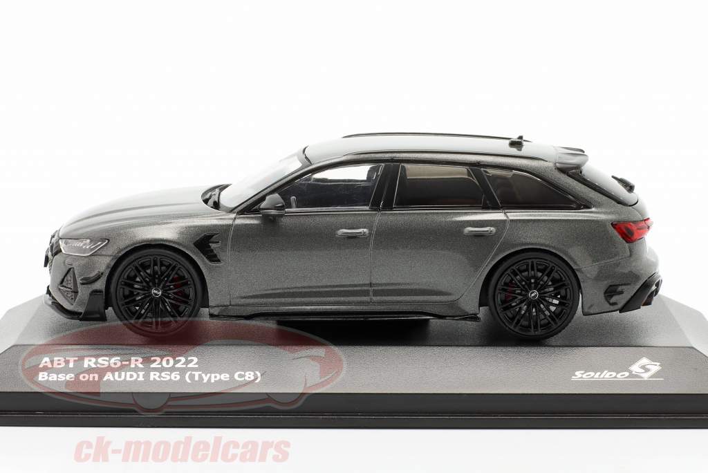 Audi RS6-R (C8) ABT year 2022 daytona grey 1:43 Solido