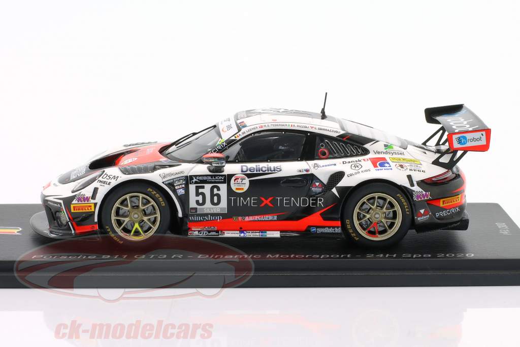 Porsche 911 GT3 R #56 Dinamic Motorsport 24h Spa 2020 1:43 Spark