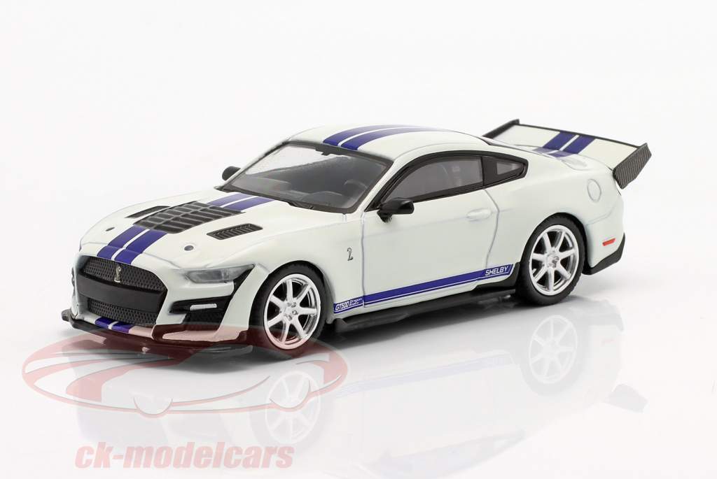 Ford Shelby GT500 Dragonsnake Concept LHD oxford Blanc 1:64 TrueScale
