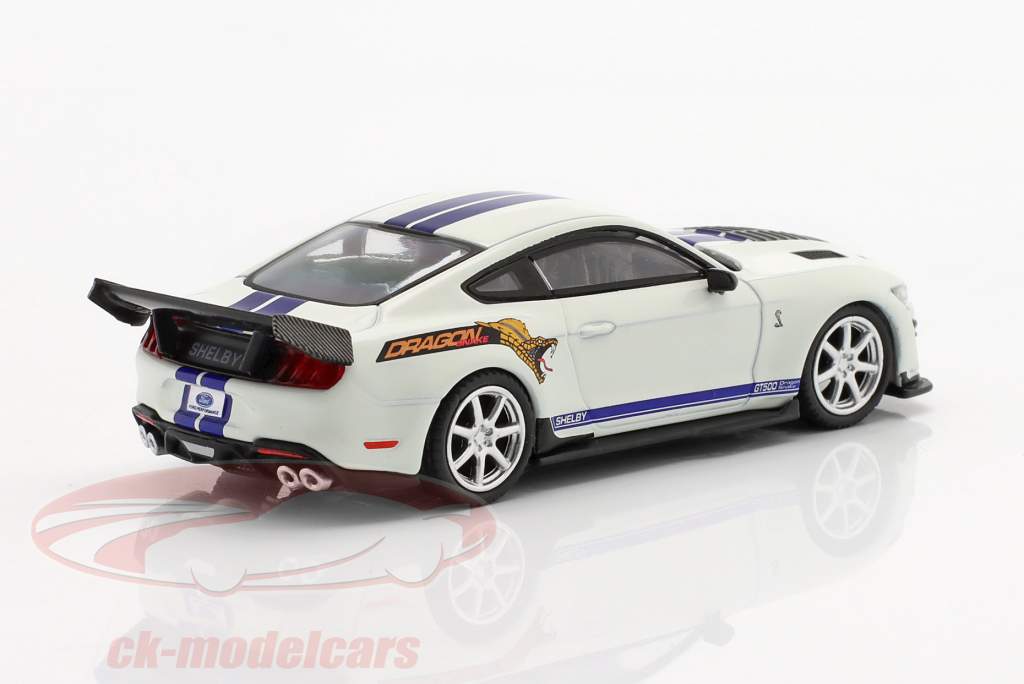 Ford Shelby GT500 Dragonsnake Concept LHD oxford hvid 1:64 TrueScale