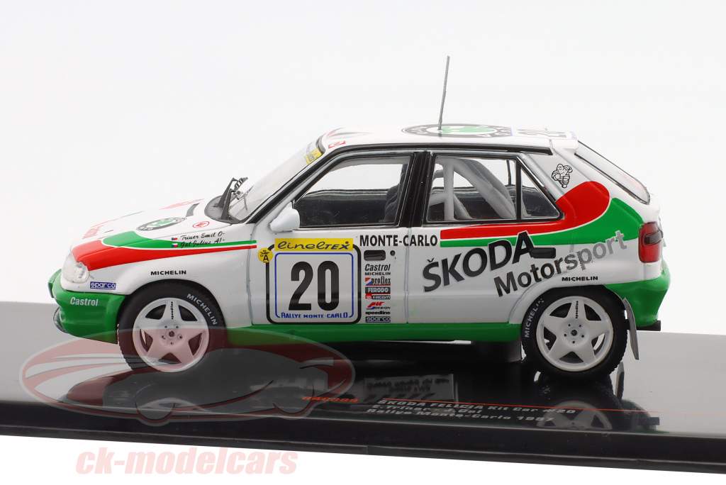 Skoda Felicia Kit Car #20 Rallye Monte Carlo 1997 Triner, Gal 1:43 Ixo