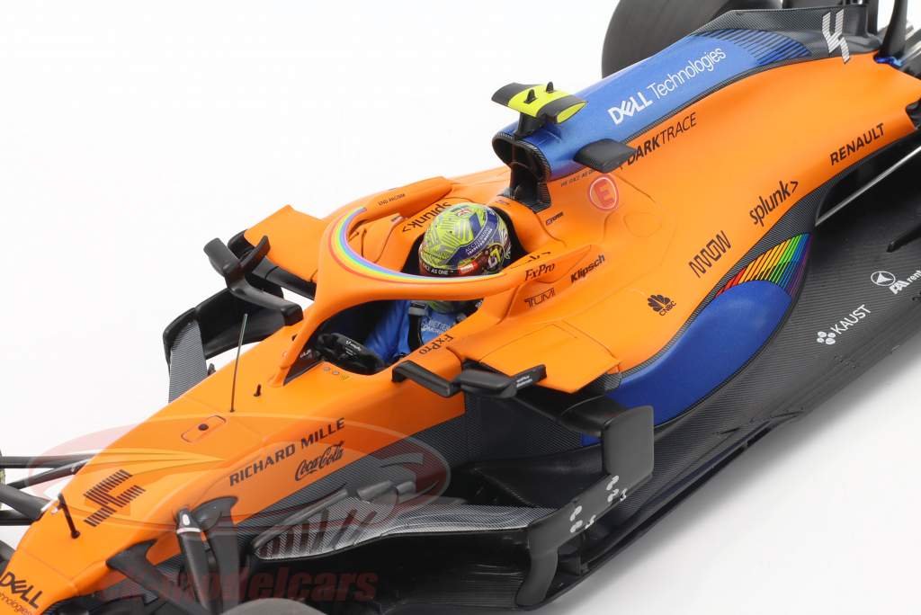 Lando Norris McLaren MCL35 #4 3° Austria GP formula 1 2020 1:18 Minichamps