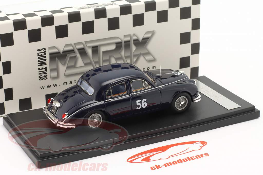 Jaguar 3.4 Liter #56 Winner Brands Hatch 1957 Sopwith 1:43 Matrix
