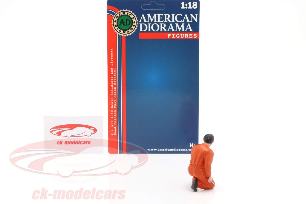 mécanicien Jerry chiffre 1:18 American Diorama