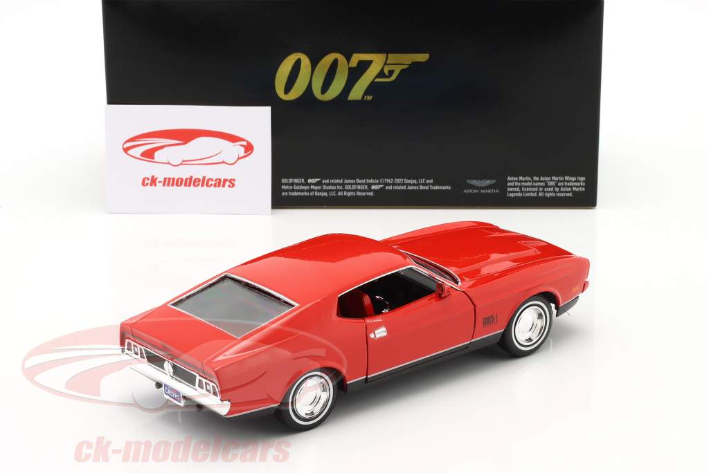 Ford Mustang Mach 1 Кино James Bond Diamonds are forever (1971) 1:24 MotorMax