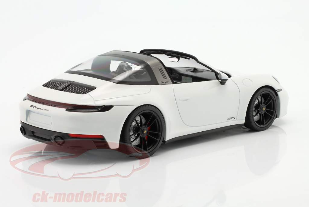 Porsche 911 (992) Targa 4 GTS Année de construction 2021 Blanc 1:18 Minichamps