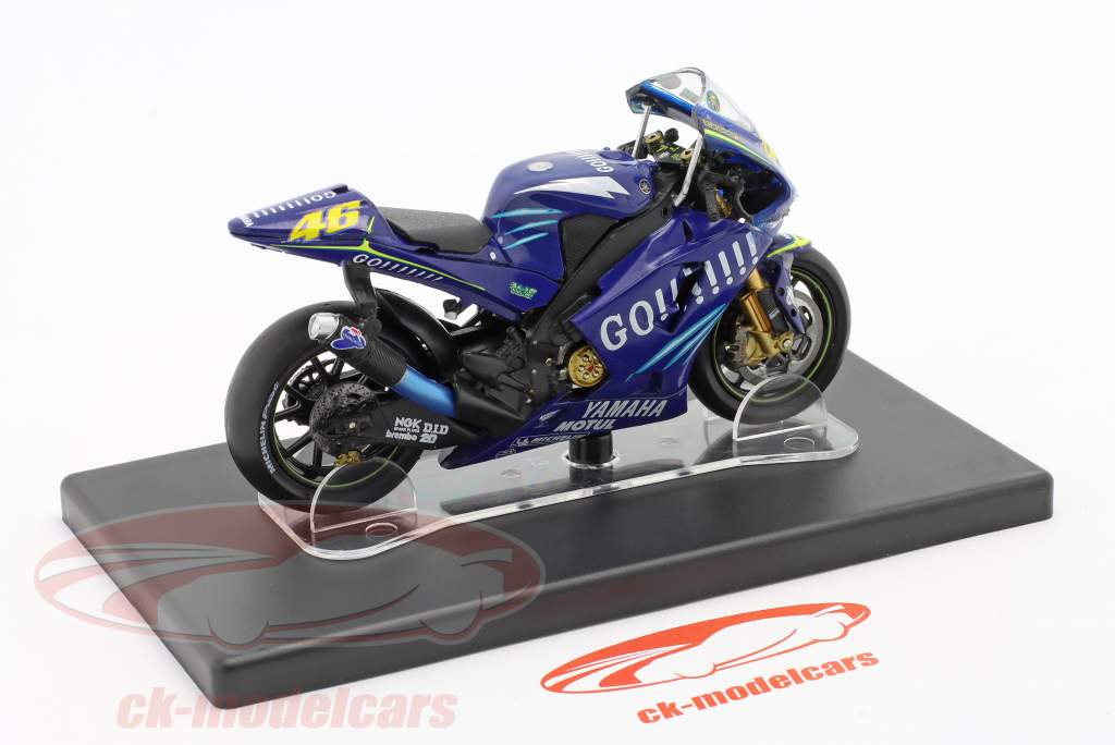 Valentino Rossi Yamaha YZR-M1 #46 MotoGP Weltmeister 2004 1:18 Altaya