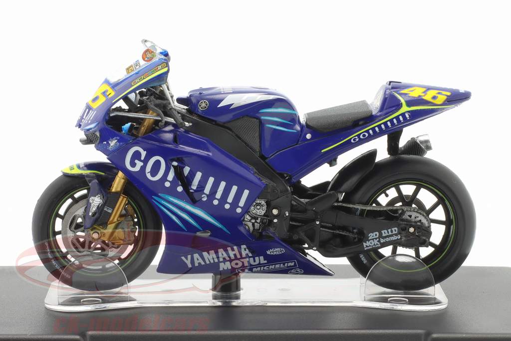 Valentino Rossi Yamaha YZR-M1 #46 MotoGP Champion du monde 2004 1:18 Altaya