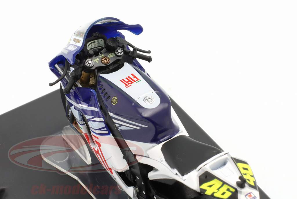 Valentino Rossi Yamaha YZR-M1 #46 MotoGP Weltmeister 2009 1:18 Altaya