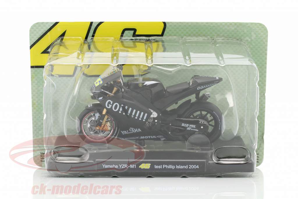 Miniature Altaya Yamaha YZR-M1 – #46 Estoril 2009 Rossi – 1/18 Diecast
