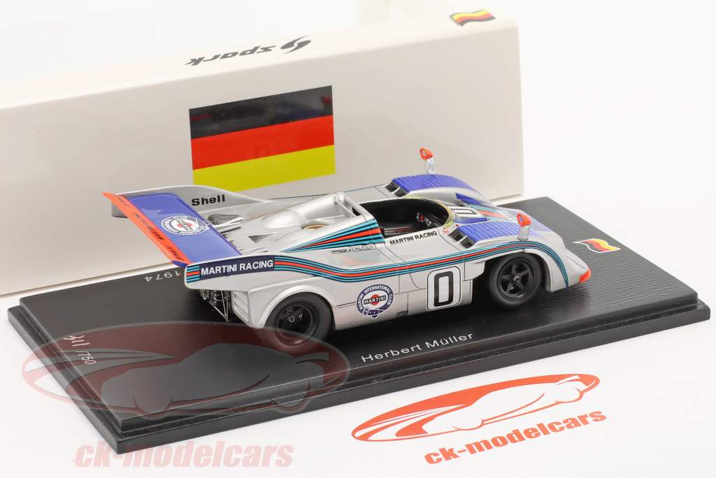 Porsche 917/30 #0 vinder Interserie 1974 Herbert Müller 1:43 Spark