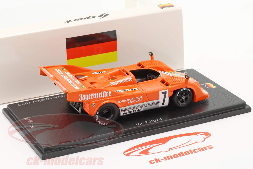 Porsche 917/30 #7 gagnant Interserie Hockenheim Südwestpokal 1973 Elford 1:43 Spark