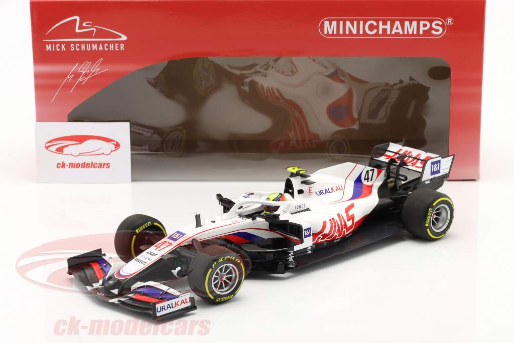 Minichamps 1:18 Mick Schumacher Haas VF-21 #47 バーレーン GP 方式 