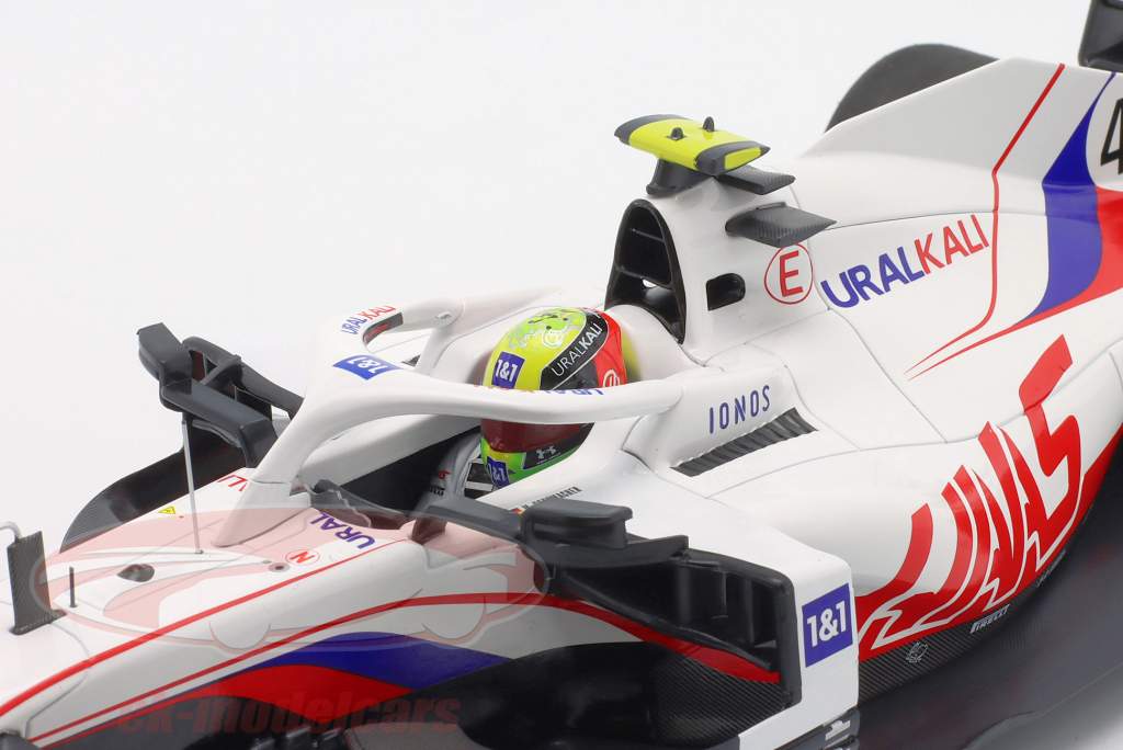 Mick Schumacher Haas VF-21 #47 Bahrain GP Formel 1 2021 1:18 Minichamps