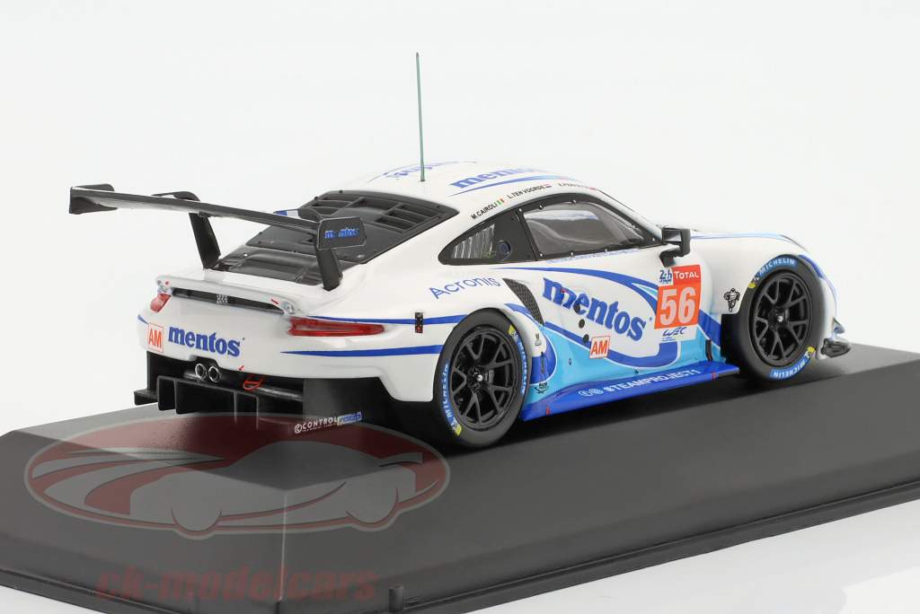 Porsche 911 RSR Mentos #56 24h LeMans 2020 Team Project 1 1:43 Ixo
