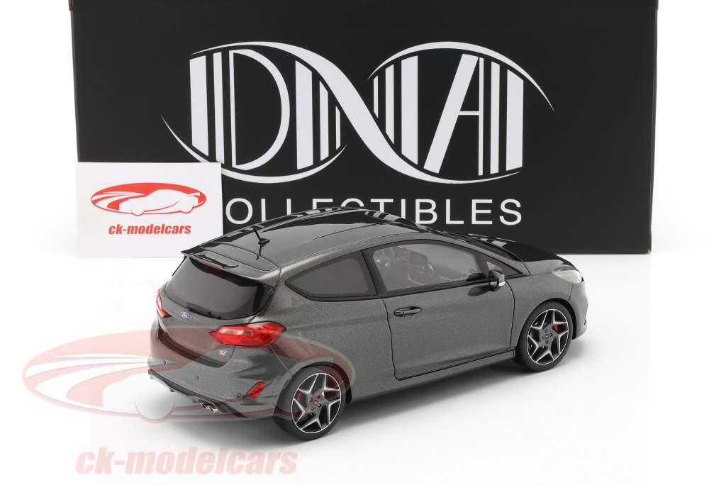 Ford Fiesta ST year 2020 magnetic grey 1:18 DNA Collectibles