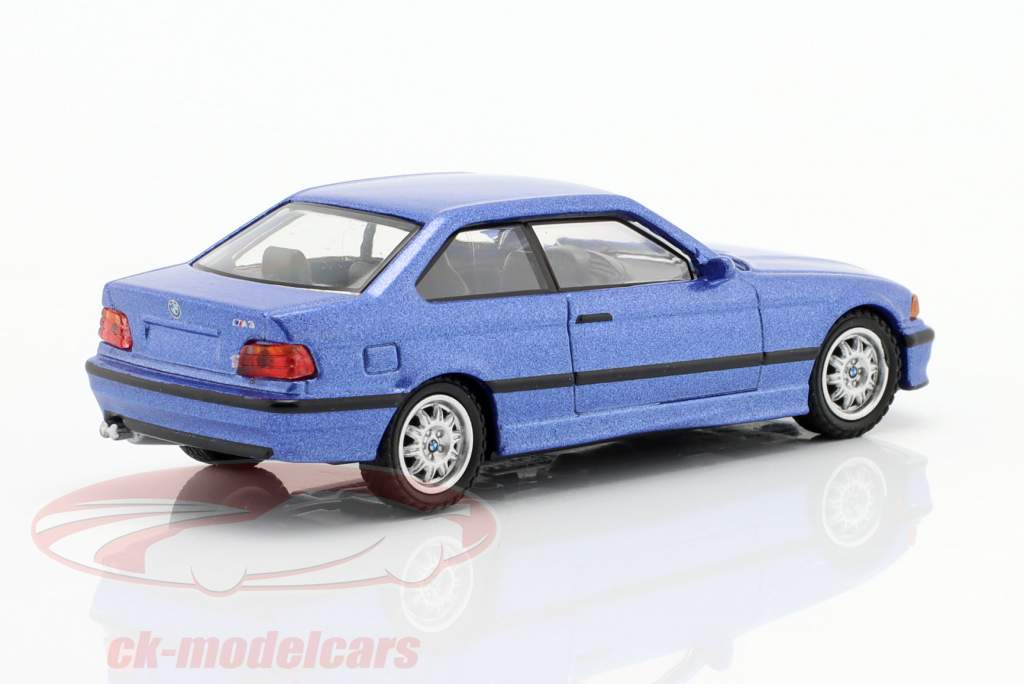 BMW M3 (E36) Coupe bleu métallique 1:64 Schuco