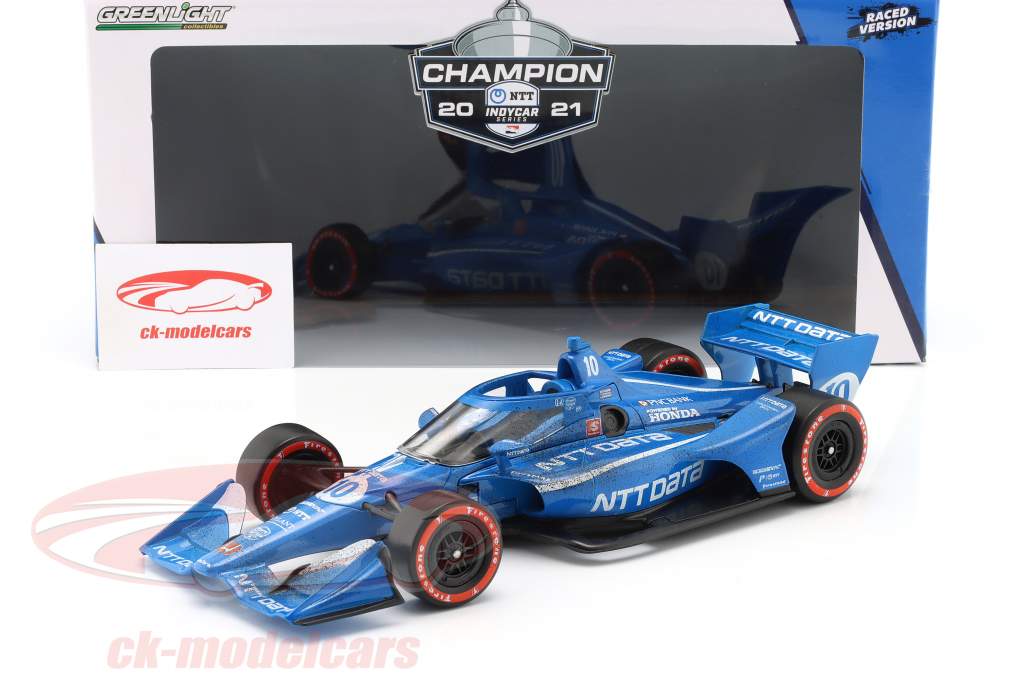 Alex Palou Honda #10 Champion IndyCar Series 2021 1:18 Greenlight