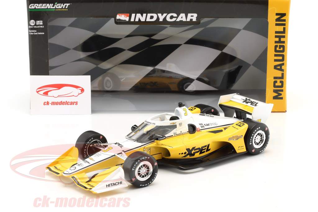 Scott McLaughlin Chevrolet #3 IndyCar Series 2022 1:18 Greenlight