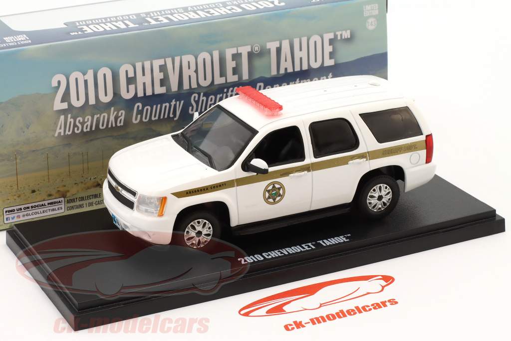 Chevrolet Tahoe Absaroka County Sheriff's Department 2010 hvid 1:43 Greenlight