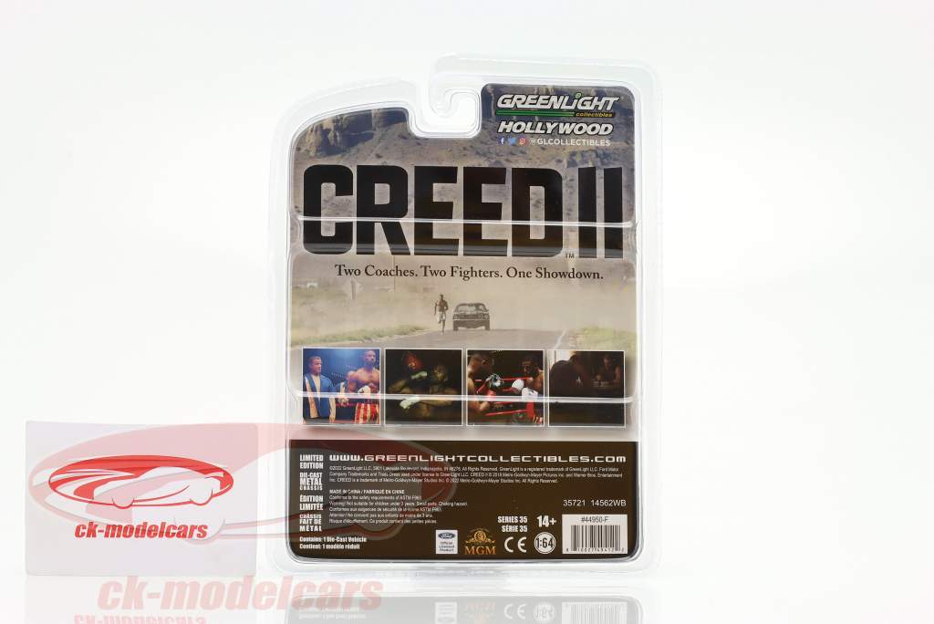 Ford Mustang Coupe 1967 Movie Creed II (2018) 1:64 Greenlight