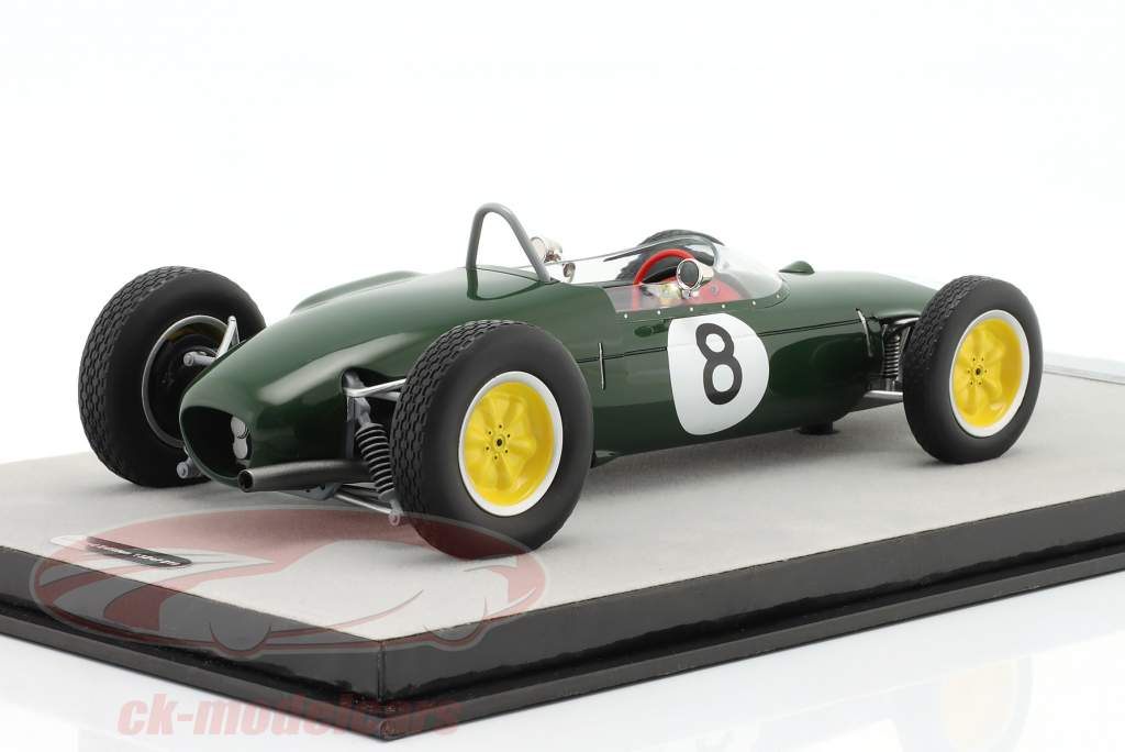 Jim Clark Lotus 21 #8 3rd French GP formula 1 1961 1:18 Tecnomodel