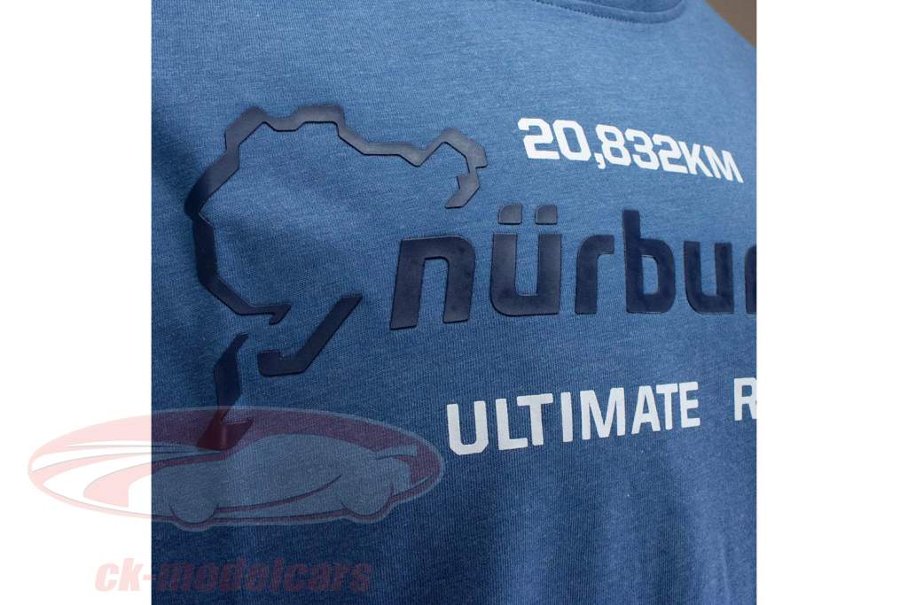 Nurburgring t shirt Ultimate Racing blue
