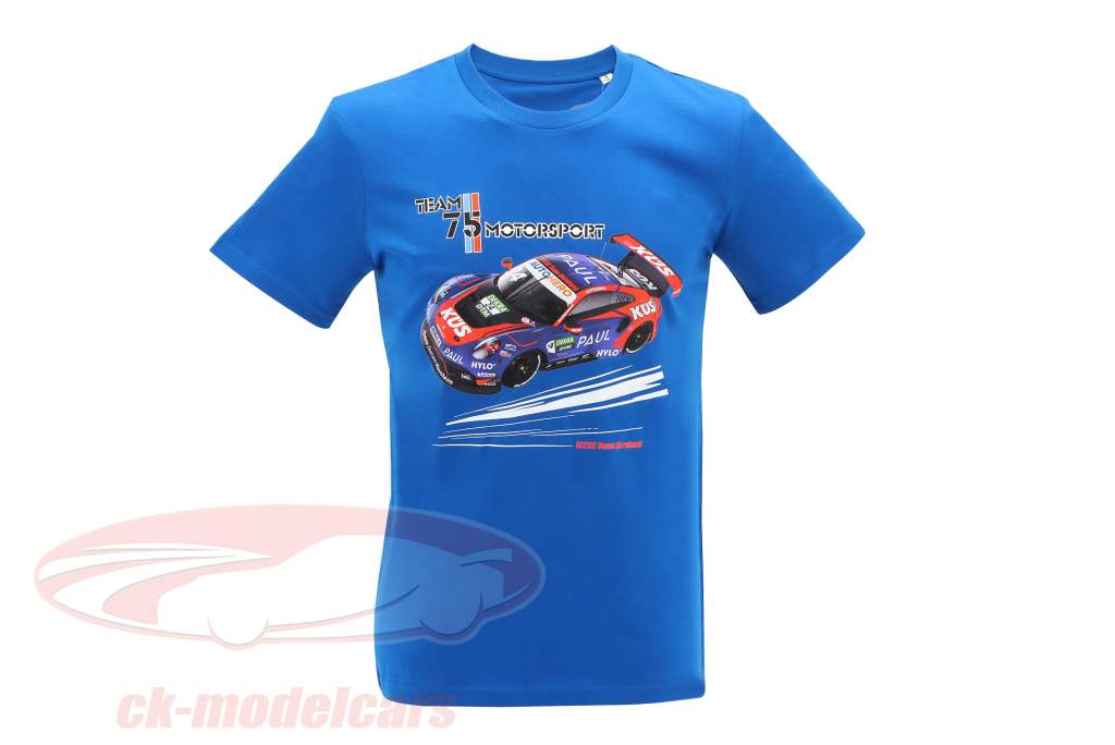 crianças camisa Racing Team75 Motorsport DTM 2022 azul