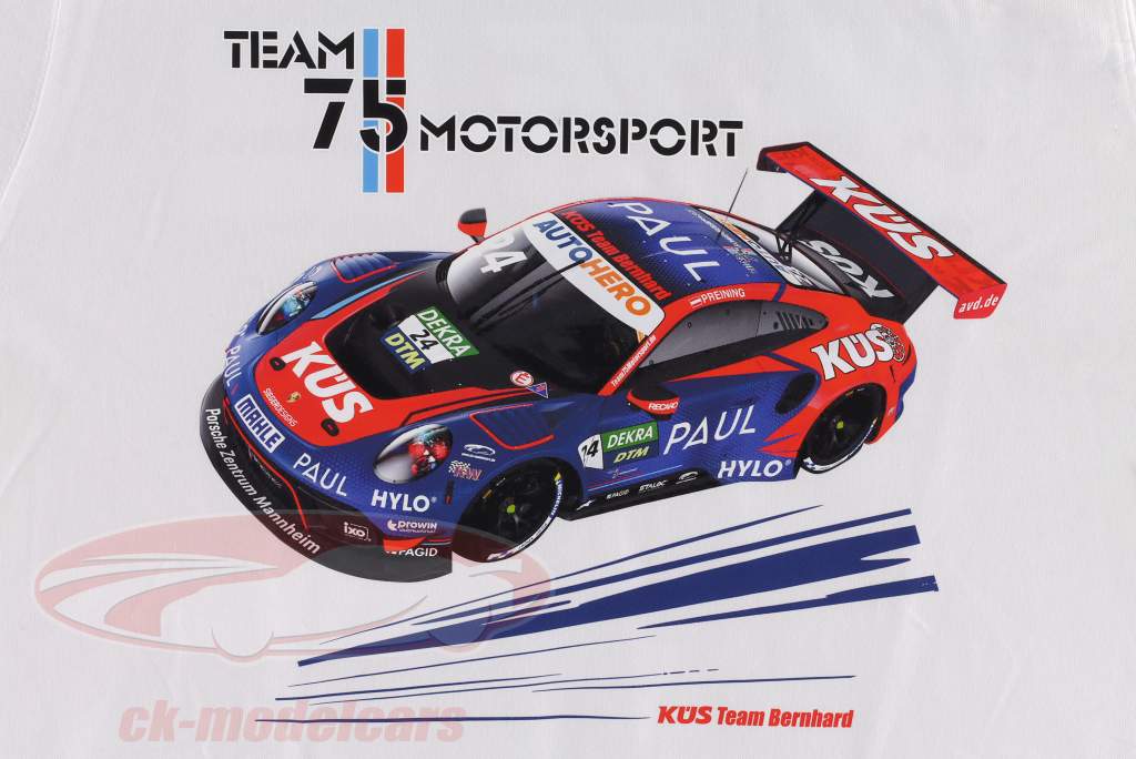 T恤 Racing Team75 Motorsport DTM 2022 白色的
