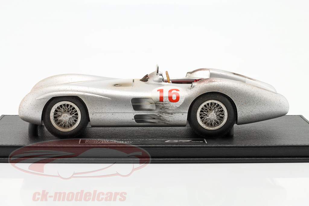 J. M. Fangio Mercedes-Benz W196 #16 vincitore Italiano GP formula 1 Campione del mondo 1954 1:18 GP Replicas