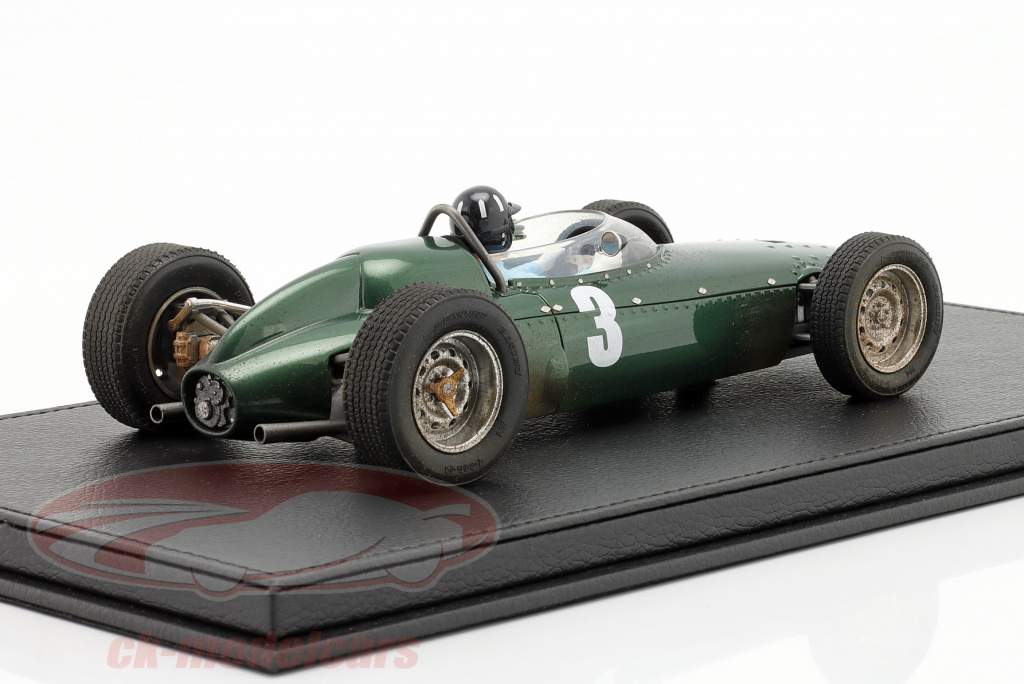 G. Hill BRM P57 #3 vinder Sydafrika GP formel 1 Verdensmester 1962 1:18 GP Replicas