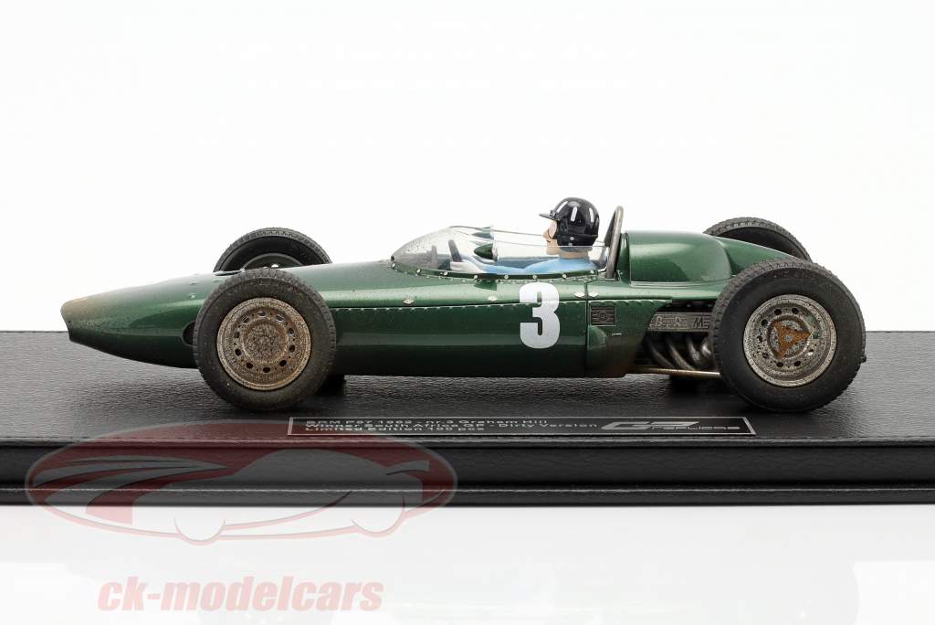 G. Hill BRM P57 #3 vinder Sydafrika GP formel 1 Verdensmester 1962 1:18 GP Replicas