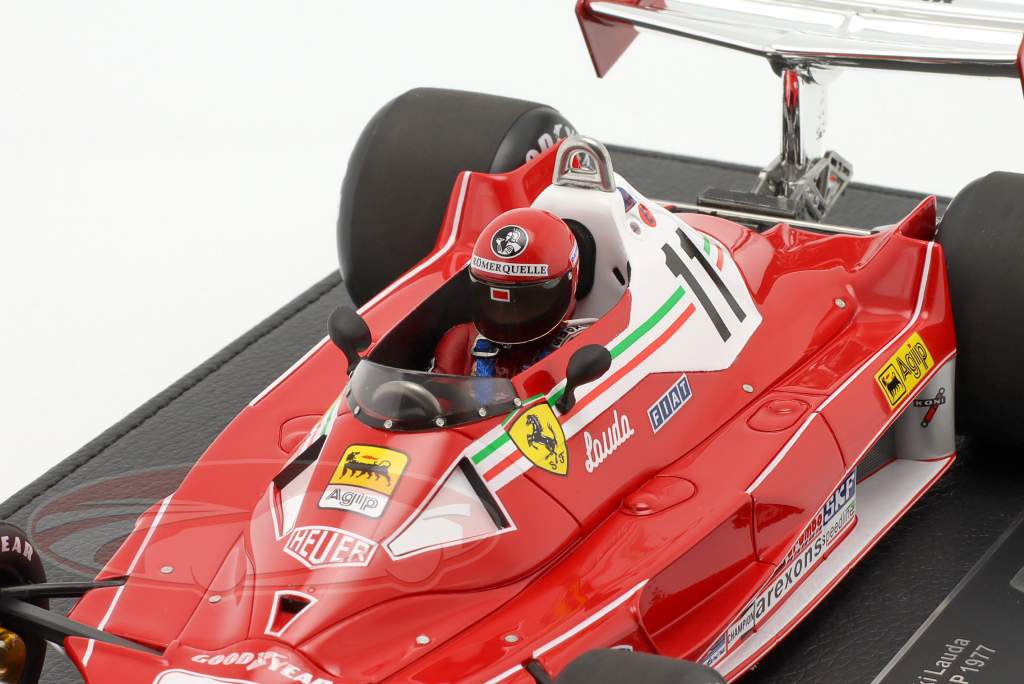 N. Lauda Ferrari 312T2 #11 gagnant Afrique du Sud GP formule 1 Champion du monde 1977 1:18 GP Replicas