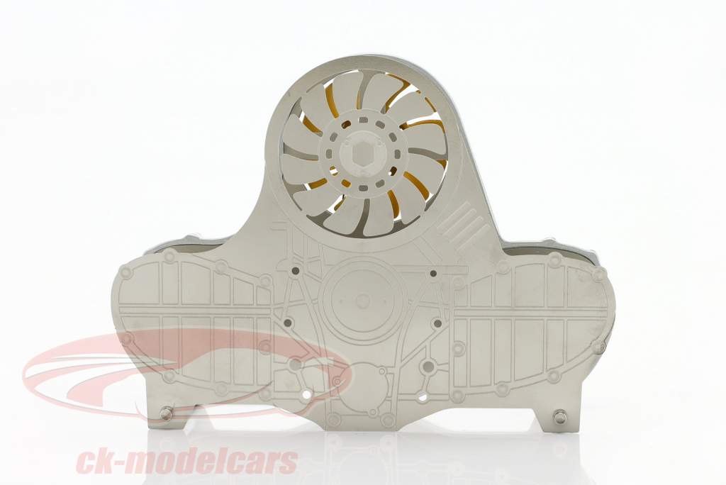 Letter holder air cooled engine yellow AUTOart